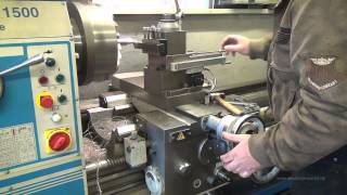 Konus drehen Antriebswelle Goggomobil usual lathe work [upl. by Siroved]