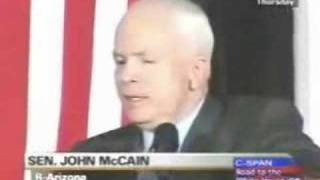 John McCain on Privatizing Social Secuirty [upl. by Irrek]