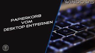 Papierkorb vom Desktop entfernen  Windows 11 [upl. by Lance]