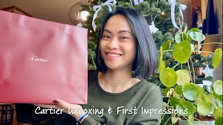 CARTIER dAmour Necklace • Unboxing amp First Impressions丨 Roma DC [upl. by Kaiser141]