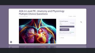 AQA A Level PE Anatomy and Physiology Multiple Choice [upl. by Jud]