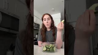 sometimes you have to eat an entire cucumber but you have 100 allergies shorts foodallergies [upl. by Tutt919]