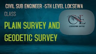 plain survey and geodetic surveying [upl. by Artimid]