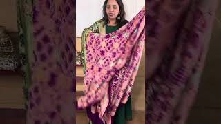 Live video for bandhej dupatta  buy bandhani dupatta online in india  visit us at Nariman Point [upl. by Ahsiek756]