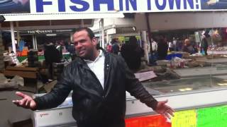 One 1 Pound Fish Queens Market Upton Park London E13 THE Original 2012 [upl. by Sholeen]