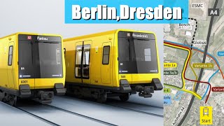 News Neue Streckenverlängerung in Dresden Verzögerung bei Neuer Berliner UBahn [upl. by Nsaj]