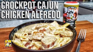 Crockpot Cajun Chicken Alfredo  Crockpot Recipes [upl. by Letram889]