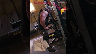 rock bodybuilding gym powerlifting workout training strongman triceps muscle progress [upl. by Nitsirhc]