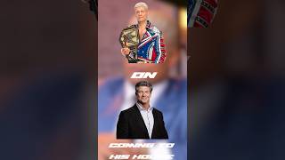 Cody Rhodes Talks About Vince McMahon Coming To His House wwe americannightmare aew [upl. by Ylliw]