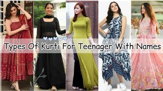 Types of kurtis with namesKurti names for girls women ladiesTypes of kurtis for jeansKurtis names [upl. by Gwendolyn]