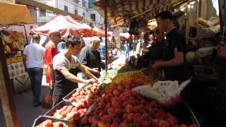 Algeria  Street Scenes in the Algiers historic Casbah  Algerie [upl. by Evangelin170]