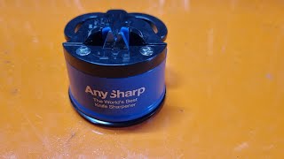 AnySharp Knife Sharpener Review [upl. by Garwood]