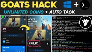 🧐😱Goats 🐐 Unlimited Coin Script ✅ Full Working Trick Hack 😱 And Step By Step Try Unlimited Coin 🪙 [upl. by Armanda]