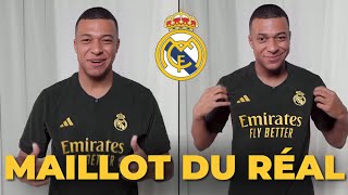 LA VIDÉO DE KYLIAN MBAPPE AVEC LE MAILLOT DU REAL MADRID [upl. by Asiel]