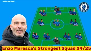 DONE DEAL✅ NEW CHELSEA POTENTIAL SQUAD DEPTH WITH TRANSFER TARGETS SUMMER 202425 UNDER ENZO MARESCA [upl. by Sulohcin]