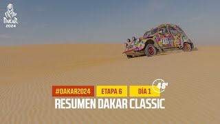 Resumen Dakar Classic  Etapa 6  Dakar2024 [upl. by Enimzaj969]