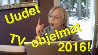 Uudet TV ohjelmat 2016 [upl. by Eninahpets]