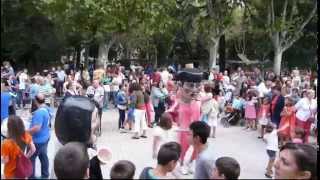 Desfile Cabezudos Fiestas Salamanca 2014 [upl. by Uziel]