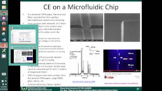 BioMEMS Module 7B  Molecular and Particle Separations Using Microfluidics [upl. by Susejedairam919]