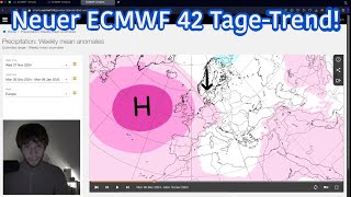 Dezember mit winterlichen Phasen  ECMWF 42TageTrend wetter [upl. by Odin886]