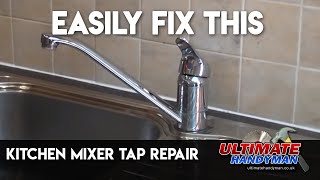 Kitchen mixer tap repair [upl. by Aikenahs]