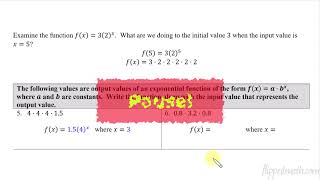 AP Precalculus – 23 Exponential Functions [upl. by Ahsatniuq]