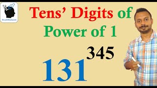 🔢✨ Tens Digit of Power of 1 ✨🔢 brushmyquant lasttwodigits [upl. by Viva]