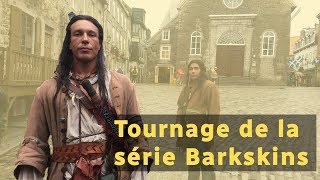 La série Barkskins en tournage dans le VieuxQuébec [upl. by Suoicerp]