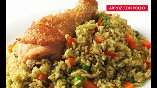 ARROZ CON POLLO PERUANO  DELICIOSO [upl. by Onfre]