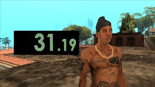 GTA SA Speedrun OG Loc World Record [upl. by Kristos177]