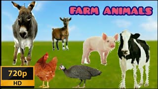 IL VERSO DEGLI ANIMALI DELLA FATTORIA  Animal sounds [upl. by Aivan]