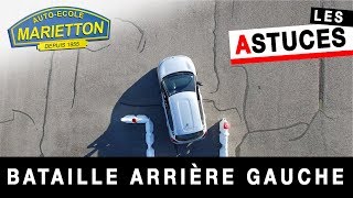 Marietton Astuces  Stationnement battaille arrière gauche [upl. by Ilahsiav]