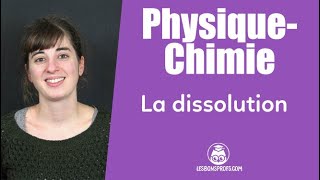 La dissolution  PhysiqueChimie  Collège  Les Bons Profs [upl. by Andrey]