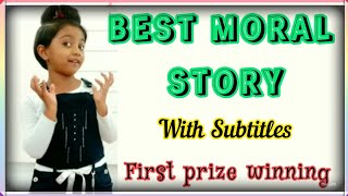 English Moral Story  Prize winning story  Best moral stories Subtitles For kids and children [upl. by Kremer]