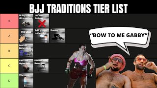 BJJ TRADITIONS TIER LIST [upl. by Llenod]