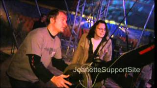 Jeanette Biedermann  Produktion der Rock my life tour Rock my life Tour 2003 [upl. by Kessel311]