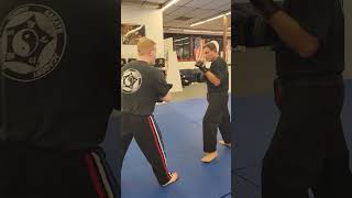 AKKA Black Belts Focus Mitt Training [upl. by Airamak]