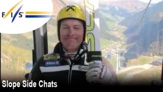 Gondola chat with Ivica Kostelic [upl. by Gine]