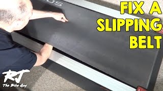 How To Fix A Slipping Treadmill Belt [upl. by Frayda585]