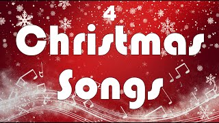 4 Christmas songs in high quality HQ audio from our own studio [upl. by Iahc381]