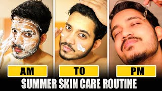 BEST SUMMER SKIN CARE ROUTINE FOR MEN  CLEAR AND SPOTLESS SKIN FAST 🔥 [upl. by Ronyar]