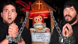 5 NIGHTS in HAUNTED WARREN MUSEUM w THE REAL ANNABELLE VIEWER WARNING [upl. by Mcdermott]