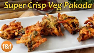 Pakora Recipe  Mixed Vegetable Pakora  कुरकुरे पकोड़े रेसिपी  Easy Evening Tea Snacks Recipes [upl. by Tenney]