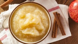 Puré de Manzana Para el Pavo  Fácil receta clásica de puré de manzana con 4 ingredientes [upl. by Eniamaj]