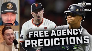 MLB Free Agent Predictions For The 202425 Offseason Soto Burnes Snell amp More [upl. by Otina]