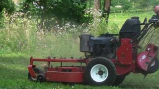 2007 Exmark 48 Turf Tracer Zero Turn Hydro STANDON Lawn Mower FOR SALE [upl. by Ayahc]