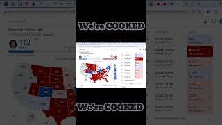 Were Cooked 💀 election2024 donaldtrump [upl. by Luigi]