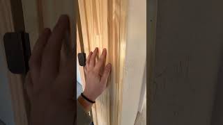 howto install and trim a jamb extension carpentry [upl. by Esilanna]