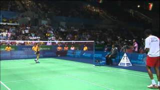 Final Mens Single Commonwealth games 2010 [upl. by Selec927]