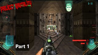 Doom  Project Brutality 30  Maps of Chaos hardcore  playthrough part 1 [upl. by Churchill435]